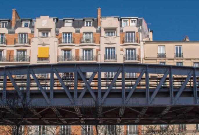 Apt Moderne 2 Chambres 5 Voyageurs Paris Luaran gambar